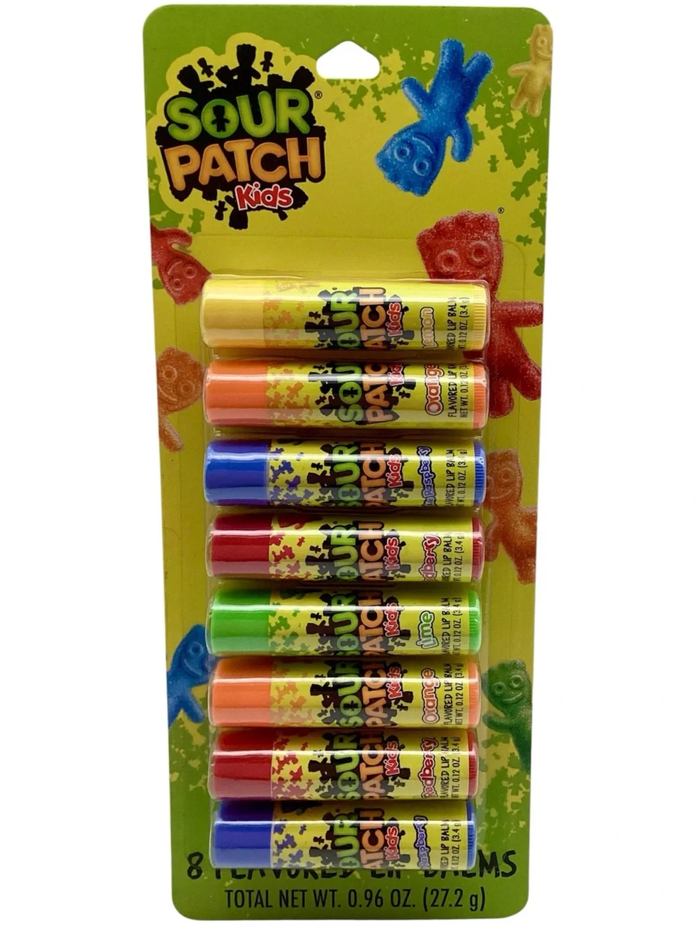 Sour Patch Kids Lip Balm, 8 Pack (NWT)